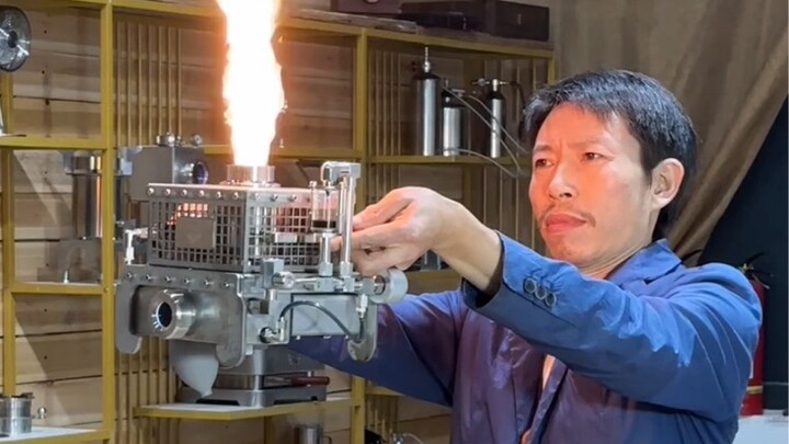 Anh em ơi, chúng ta đã làm ra một chiếc bếp tên lửa làm chấn động thế giới, hoàn hảo!
