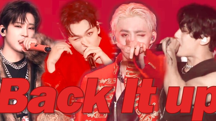 【SEVENTEEN · Eight-Performance Mashup】The "pure visual" squad delivers Back it up!!!