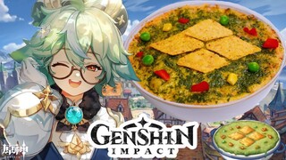 【原神】スクロースのオリジナル料理五九三式栄養食再現 / Genshin Impact Recipe: Sucrose's specialty, Nutritious Meal (V.593) IRL