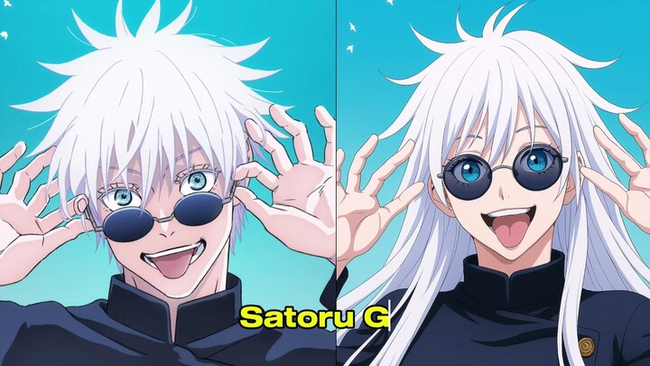 [ Jujutsu Kaisen ] What If Genders Were Switched