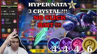 NATA B3 = SKALI SKILL SAT SET SAT SET HILANG SEMUA !! ITEM FULL CRYSTAL !!