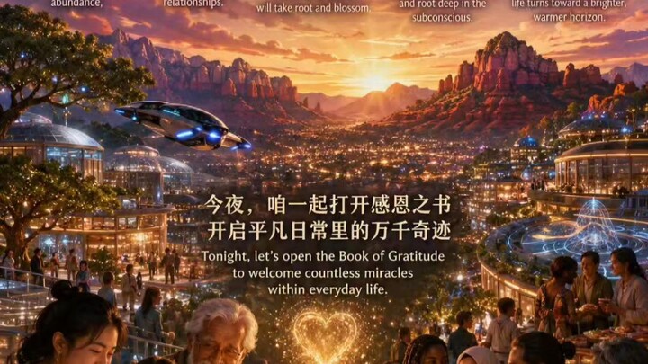 打开感恩之书