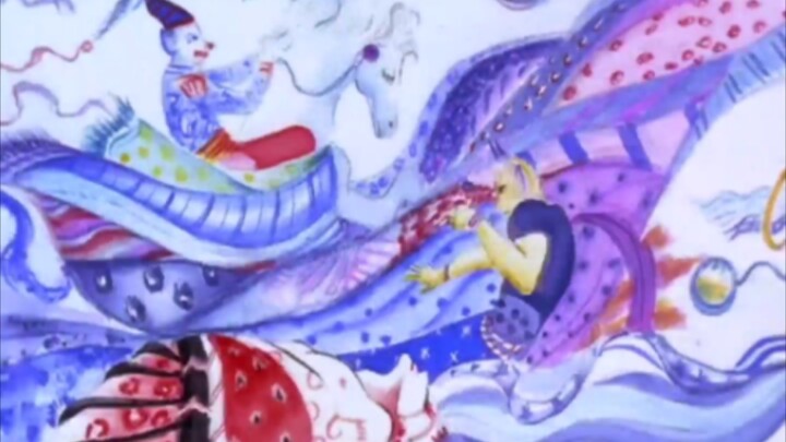 A collection of fables from Arabian legends, One Thousand and One Nights, Yoshitaka Amano's strong p