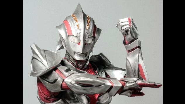 Silver meteors are coming! Ultraman Next's youth form painting finished product sharing