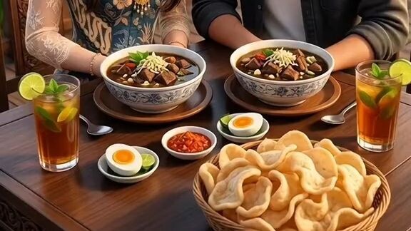 Hari ini Masak Rawon lengkap