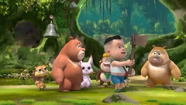 熊熊乐园1  EP1-3  合集  Boonie Cubs  Compilation  Cartoon for kids