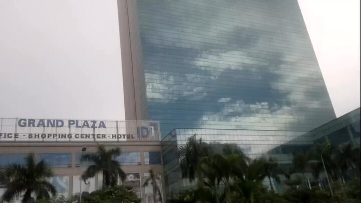 In 2013 passing by Grand plaza Tran Duy Hung and Indochina Cau Giay Hanoi, Vietnam.