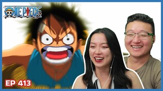 CONQUERORS SPIRIT HAKI! 🔥🔥 | One Piece Episode 413 Couples Reaction & Discussion