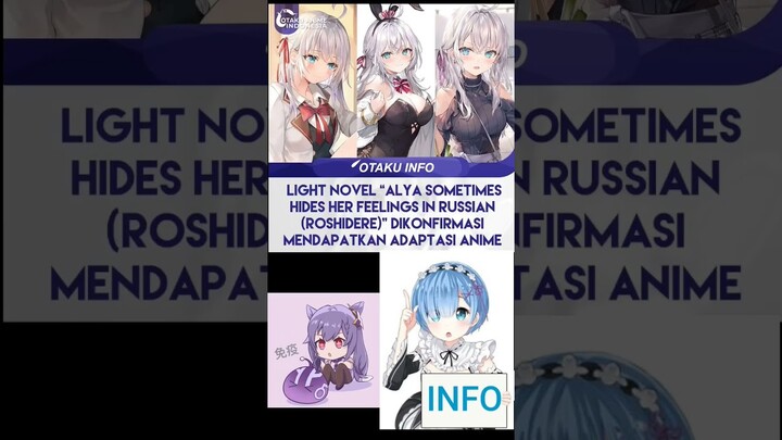 Akhirnya Serial Novel Terkenal  Roshidere Dapet Adaptasi Anime