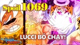 [Spoiler OP 1069]. Tưởng Báo nhưng hóa ra là Mèo - Lucci bị hạ và bỏ chạy!