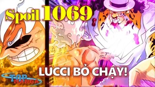 [Spoiler OP 1069]. Tưởng Báo nhưng hóa ra là Mèo - Lucci bị hạ và bỏ chạy!