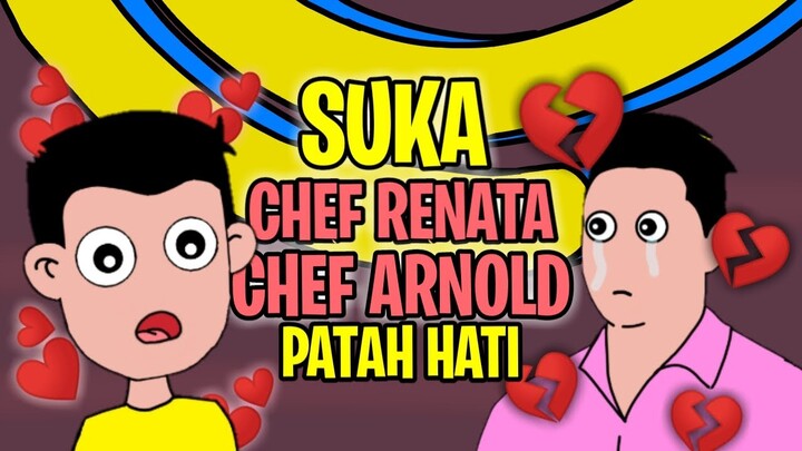 PARODY MASTERCHEF INDONESIA VERSI ANIMASI LUCU - Chef Arnold Patah Hati - Cerita Kosim