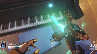 Overwatch piano "Canon" versi super teknis sangat mulus