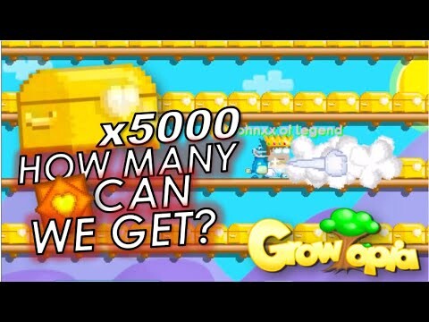 BREAKING 5000 GOLDEN BOOTY IN GROWTOPIA!! VALENTINE WEEK 2021 | Growtopia