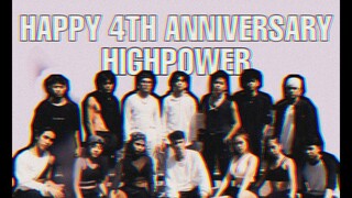 HAPPY 4TH ANNIVERSARY HIGHPOWER FAMILY