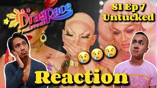 Anguish & Alcohol🍷 | FilAms Watch Drag Race Philippines - UNTUCKED Episode 7 REACTION