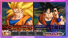 Goku SSJ 3 VS Goku Base Universe 7