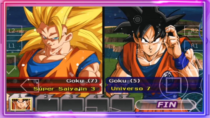 Goku SSJ 3 VS Goku Base Universe 7