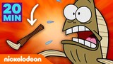 سبونج بوب | ساقي! 20 دقيقة من متعة فريد دون توقف! | Nickelodeon Arabia