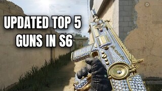 Updated TOP 5 guns in CODM Season 6