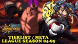 Tier List/Meta Character Season 84-85 | One Piece Bounty Rush