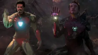 Contrast of Tony snapping his fingers in <The Avengers> and <What If>