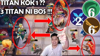 3 HERO JADI TITAN SEKALIGUS !!! CHESSBOARD KU ISINYA TITAN SEMUA !! WKWKWK