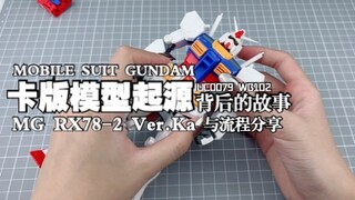 [嘟醋拼盘] Ka版起源背后的故事与万代MG RX782元祖高达Ver.Ka素组流程解说分享！卡元祖卡78Ka