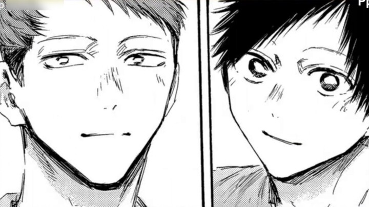 "The person I like now is him!" --Commentary on episodes 161-162 of "Blue Box"