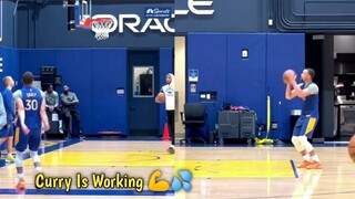 Steph looking good in practice 👀