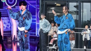 真粉丝去jyp偷衣服了！