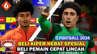 #6 Beli Kiper Spesialis Piala Dunia Dan Pemain Muda Lincah Dan Cepat | Master League eFootball 2024