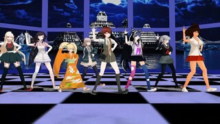 【mmdダンガンロンパ】スーダン女子部8人でdo-dai