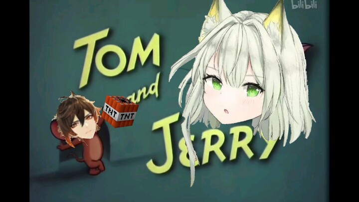 Tom and Jerry, but Douche is ecstatic