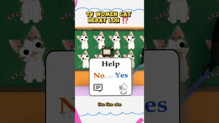 TV WOMEN CAT HEBAT BAMHET PINTAR LOH ⁉️ #sakura #pomni #skibiditoilet #minecraft #tvman