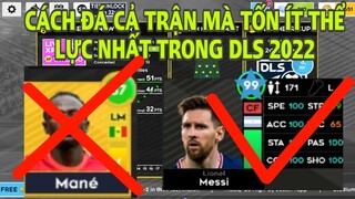 Cách để cầu thủ mất ít thể lực nhất trong Dream League Soccer 2022