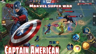 Best Captain America -Marvel super war 5v5-Gameplay-Android-IOS