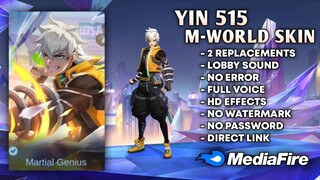 Yin 515 M-World Skin Script No Password | Full Voice Yin M-World Script | Mobile Legends
