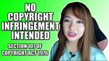 Fair Use Copyright Disclaimer Statement Copy Paste | Explained Tagalog