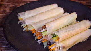 Paoluda & Spring Roll —— Classic Yunnan Snacks in Summer