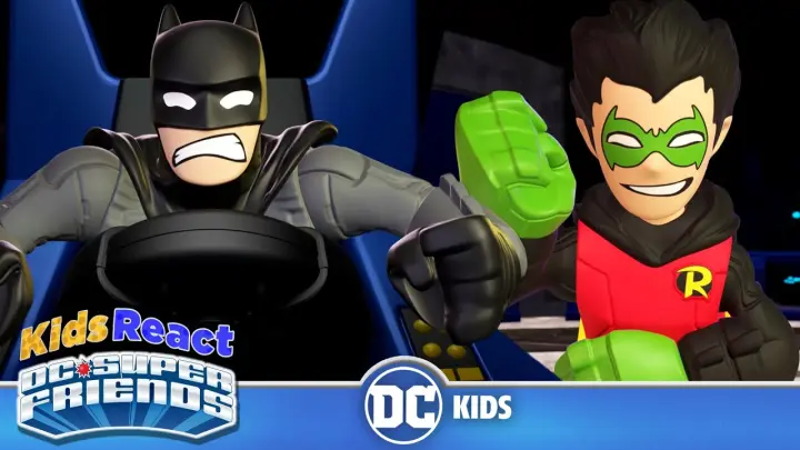 Kids React: DC Super Friends | Clean Up in a Flash | @DC Kids