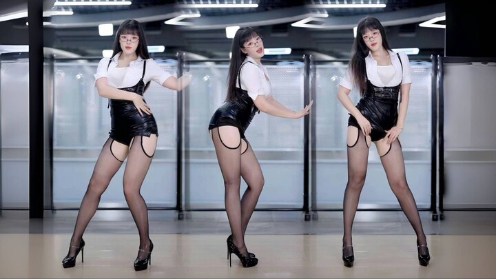 [Xiao Yuer|Vertical screen] 172 tall and shiny secretary online♥AOA|Short skirt