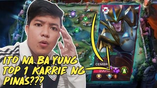 GIZIBOY MEETS TOP 1 PH KARRIE! ITO NA BA YUNG TOP 1 KARRIE NG PINAS?? | MOBILE LEGENDS BANGBANG