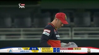 CSK vs RCB 25th Match Match Replay from Indian Premier League 2020