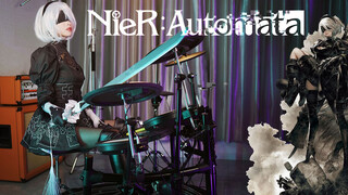 COSPLAY NieR:Automata-Drum set playing