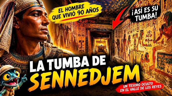 Paseo virtual por la tumba de Sennedjem: la 'Capilla Sixtina' del Antiguo Egipto 🇪🇬