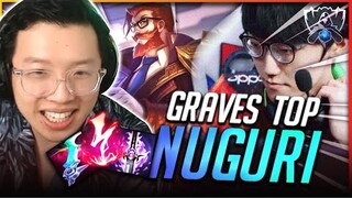 NUGURI GRAVES TOPLANE ĐÁNH CỰC CHIẾN VS DZUKILL YONE  🔥WORLDS BOOTCAMP🔥 11.19 (LMHT)