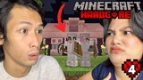 WE BUILT A HOUSE!! | Hardcore Minecraft PE | #4