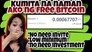 PAANO AKO KUMITA NG LIBRENG BITCOINS | WITH LIVE WITHDRAWAL | LEGIT