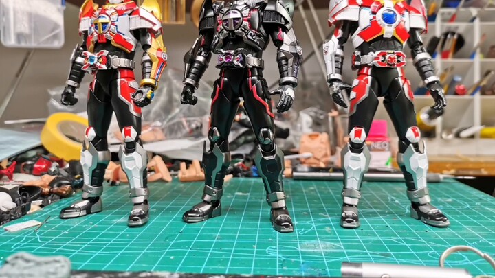 Produksi Modifikasi Yaoda Model Armor Warrior Dark Xingtian